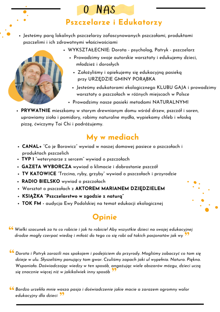 warsztaty ekologiczne o pszczołach, warsztatay o pszczołach dla dzieci, warsztaty ekologiczne dla dorosłych, spokoj pszczoły
